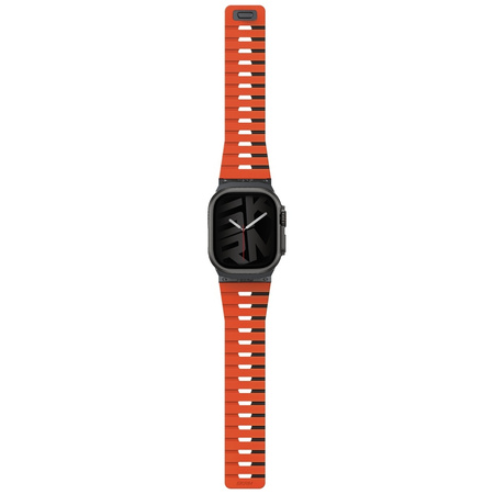 Pasek Skinarma Gemini do Apple Watch 49/46/45/44 mm pomarańczowy