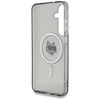 Etui Karl Lagerfeld Button Choupette Head Printed Logo MagSafe Samsung Galaxy S25 czarny
