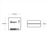 Sonoff MINI R2 WI-FI dopuszkowy przekaźnik przełącznik sterownik Wi-Fi do 10 A biały (M0802010010)