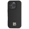 Original Case IPHONE 16 PRO MAX DKNY Repeat Pattern Stack Logo (DKHMP16XPSHRPSK) black