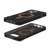 Etui UAG Plyo MagSafe do iPhone 15 Pro Max - czarno-brązowe