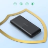 Choetech B654 10000 mAh 22,5 W USB-A/USB-C/Micro-USB-Powerbank mit integriertem USB-C/ Lightning Kabel – Schwarz