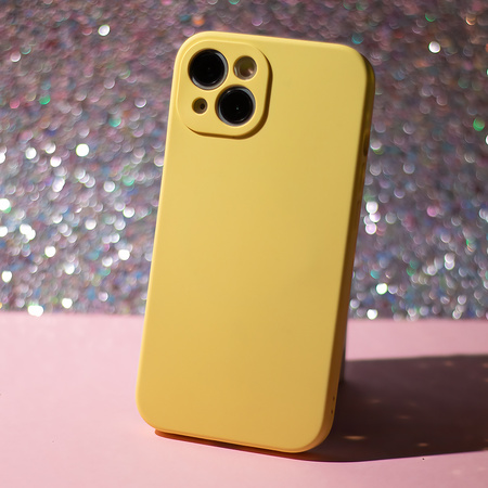 Nakładka Mag Invisible do iPhone 13 6,1" pastelowy żółty