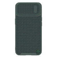 Nillkin Textured S Case etui iPhone 14 Plus pancerny pokrowiec z osłoną na aparat zielony