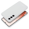 Futerał Roar Matte Glass Case - do Samsung Galaxy A12 stalowy