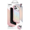 Etui UNIQ Iridescia do iPhone 17 Pro Max Magclick Charging pink prism