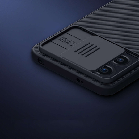 Xiaomi Redmi Note 12 armored case with camera cover Nillkin CamShield Case - black