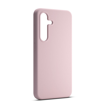 Etteri Silicone case do Samsung Galaxy S25 Edge jasnoróżowa