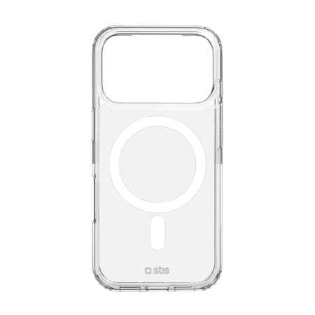 Etui SBS Extreme Mag z technologią D3O na iPhone 17 Pro - przezroczyste