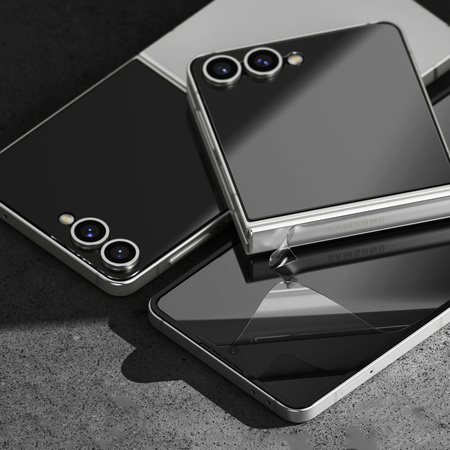 ZESTAW OCHRONNY RINGKE 3-IN-1 PROTECTOR PRO GALAXY Z FLIP 7 CLEAR