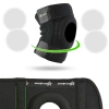 Ochraniacz sportowy Rockbros LF1106L na rzepkę i staw kolanowy rozmiar L - czarny