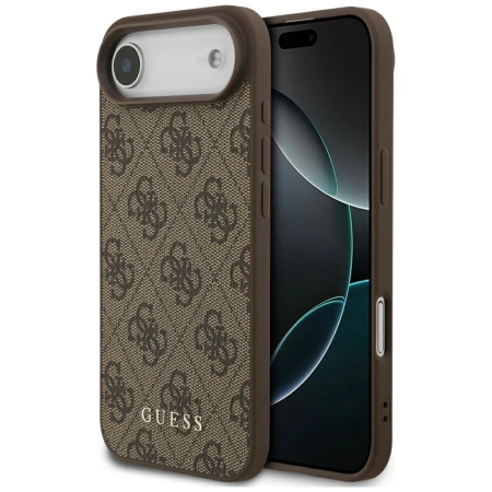 Guess 4G Classic Case für iPhone 17 Air - Braun
