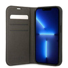 Guess 4G Metal Camera Outline Booktype Case - Etui iPhone 14 (czarny)