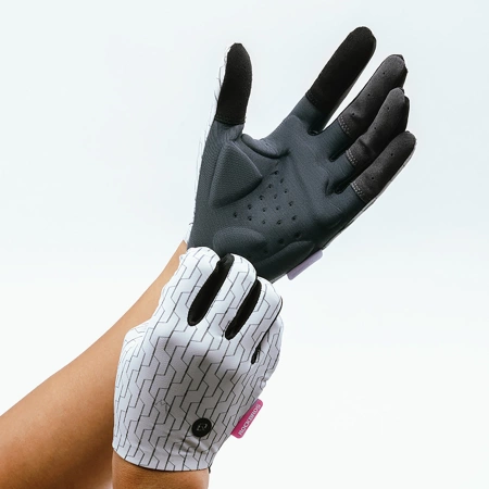 Rockbros Sporthandschuhe Frühling-Sommer Größe XL - Weiß und Schwarz