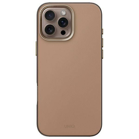 Schutzhülle IPHONE 16 PRO MAX UNIQ Lyden DS Magclick Charging Flint grau
