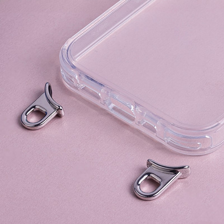Etui Hook do iPhone 13/14  6,1 srebny