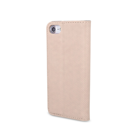 KABURA MAGNETO SAMSUNG  M15 5G RÓŻOWO-ZŁOTY