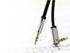 Ugreen płaski kabel przewód audio AUX 3,5 mm mini jack 3m srebrny (10728)