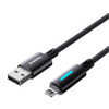 Baseus Lit Kabel USB-A na iP 2.4A 1m Kosmiczna Czerń