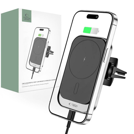 TECH-PROTECT CW19 MAGNETIC MAGSAFE VENT CAR MOUNT BLACK