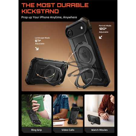 SUPCASE UB GRIP MAG MAGSAFE IPHONE 17 AIR BLACK