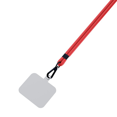 3MK EasyClip Red (black) Smycz do telefonu