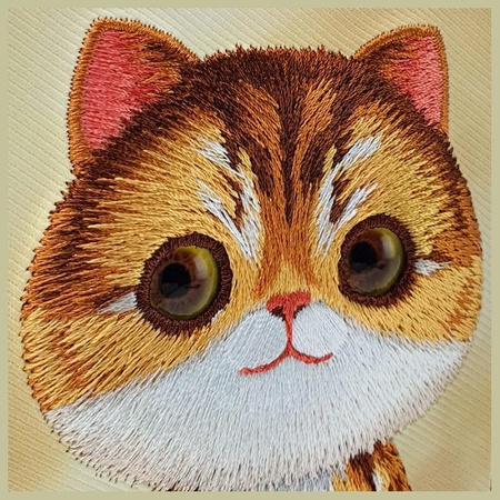 Nimmy etui iPhone 15 Pro Max 6.7" khaki   Big Eyed Pet 2.0 Cat