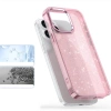 Glitter Case for iPhone 16 Pro Max - pink with glitter