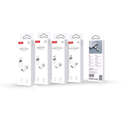 XO adapter NB256E USB-C - Lightning biały