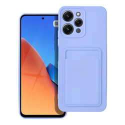 Futerał CARD CASE do XIAOMI Redmi 12 4G fioletowy