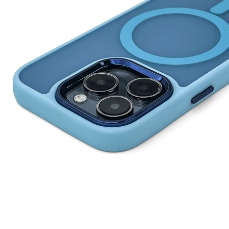 Wozinsky Fashion Case MagSafe für Samsung Galaxy S25 - Blau