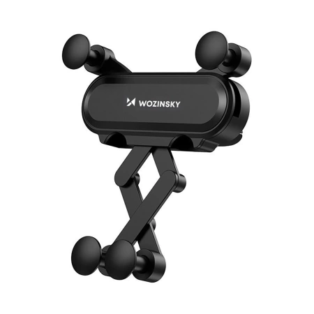 Wozinsky Autotelefonhalter Gravity für Lüftungsgitter schwarz (WCH-05)