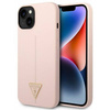 Guess Silicone Triangle Logo - Etui iPhone 14 (różowy)