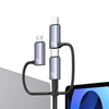 USAMS Cable 240W 6in1 Fast charging 2m Data Cable Aluminum Alloy Sufeng Series 2M (SJ738)