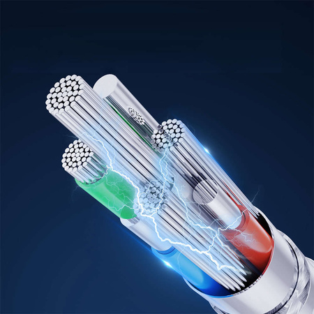 USB-Kabel - Micro-USB 2.4A 2m Joyroom S-UM018A13 - weiß