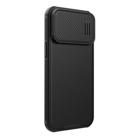 Nillkin CamShield S Hülle iPhone 14 Pro Max Gepanzerte Abdeckung Kameraschutz Schwarz