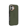UAG Civilian MagSafe case for iPhone 17 - olive and orange