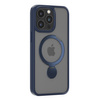 Comma nakładka Joy Shark Mag do iPhone 15 Pro Max niebieska