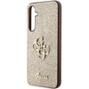 Guess nakładka do Samsung S23 FE GUHCS23FEHG4SGD GUESS HC FIXED GLITTER BIG 4G złota