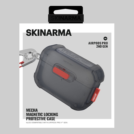 Skinarma etui Mecha AirPods Pro 2         dymny/smoke