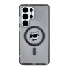 Etui Karl Lagerfeld Button Choupette Head Printed Logo MagSafe Samsung Galaxy S25 Ultra czarny