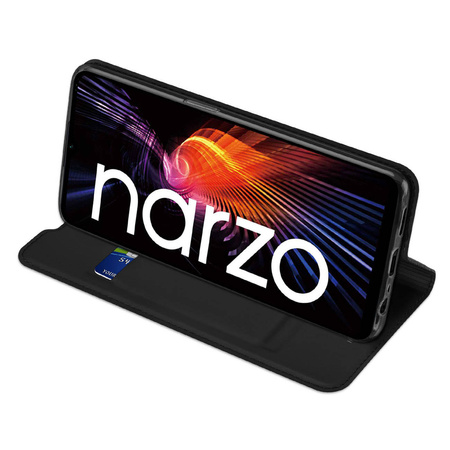 Dux Ducis Skin Pro Holster Cover mit Klappe Realme Narzo 50A schwarz