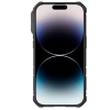 Nillkin CamShield Armor Pro Hülle iPhone 14 Pro Hülle gepanzerte Abdeckung Standring schwarz