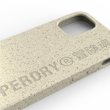 SuperDry Snap iPhone 12 mini Compostable Case sand / sand 42623