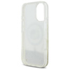 Original Case IPHONE 16 Hello Kitty Hardcase Liquid Glitter Fever MagSafe (HKHMP16SLGDIH) gold & white