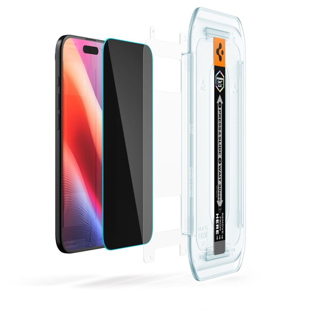 SZKŁO PRYWATYZUJĄCE SPIGEN GLAS.TR ”EZ FIT” 2-PACK IPHONE 17 AIR PRIVACY