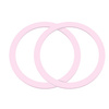 Joyroom set of metal magnetic rings for smartphone 2 pcs pink (JR-Mag-M3)