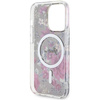 Guess GUHMP14LHCFWSA iPhone 14 Pro 6.1" grün/khaki Hardcase Flower MagSafe