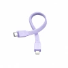 Powerbank Joyroom JR-PBM01 magnetic 10000mAh 20W with stand + Lightning cable - USB-C - purple