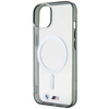 BMW BMHMP14SHCRS iPhone 14 6.1&quot; case transparent hardcase Silver Ring MagSafe